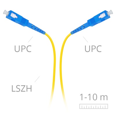 Patch cord 2 meter SC/UPC-SC/UPC